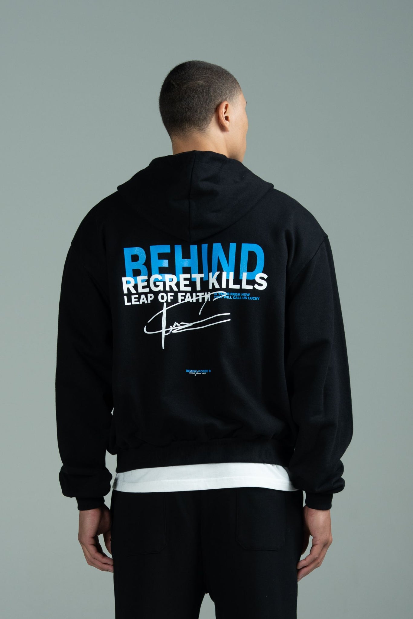 Leap Of Faith Zipped Hoodie