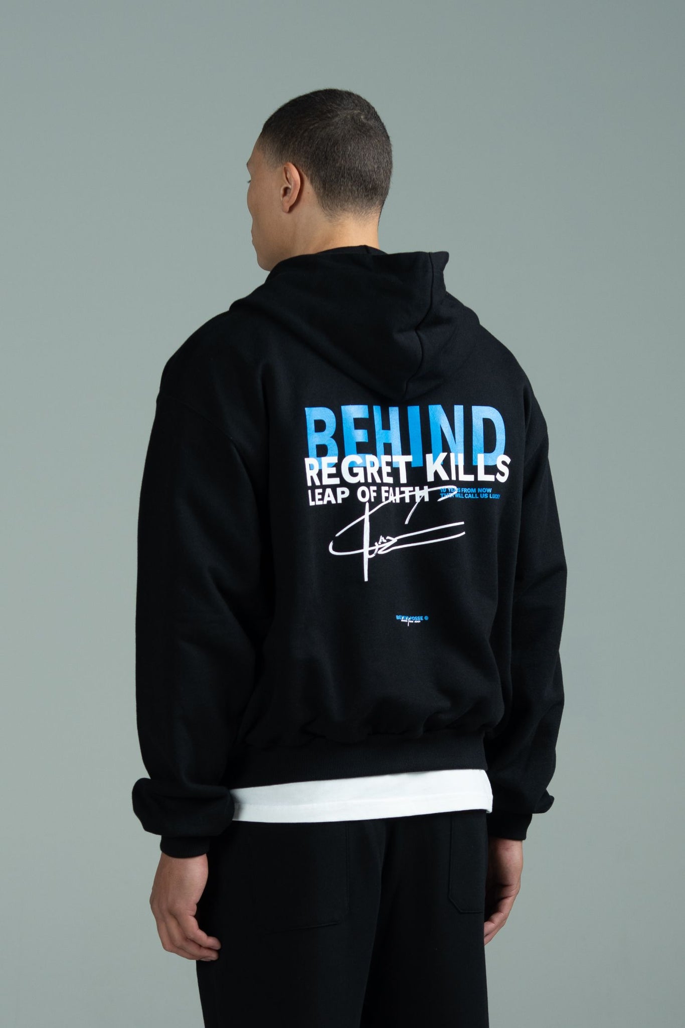 Leap Of Faith Zipped Hoodie