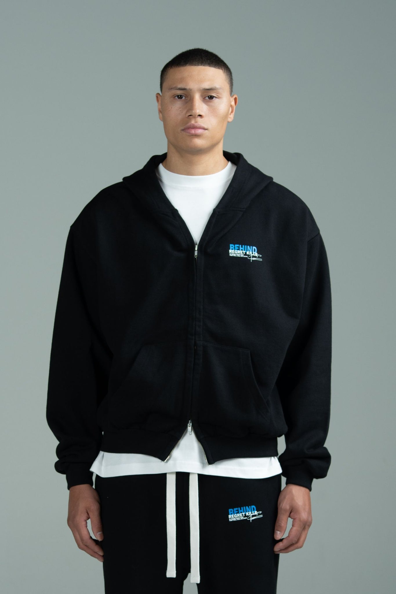 Leap Of Faith Zipped Hoodie