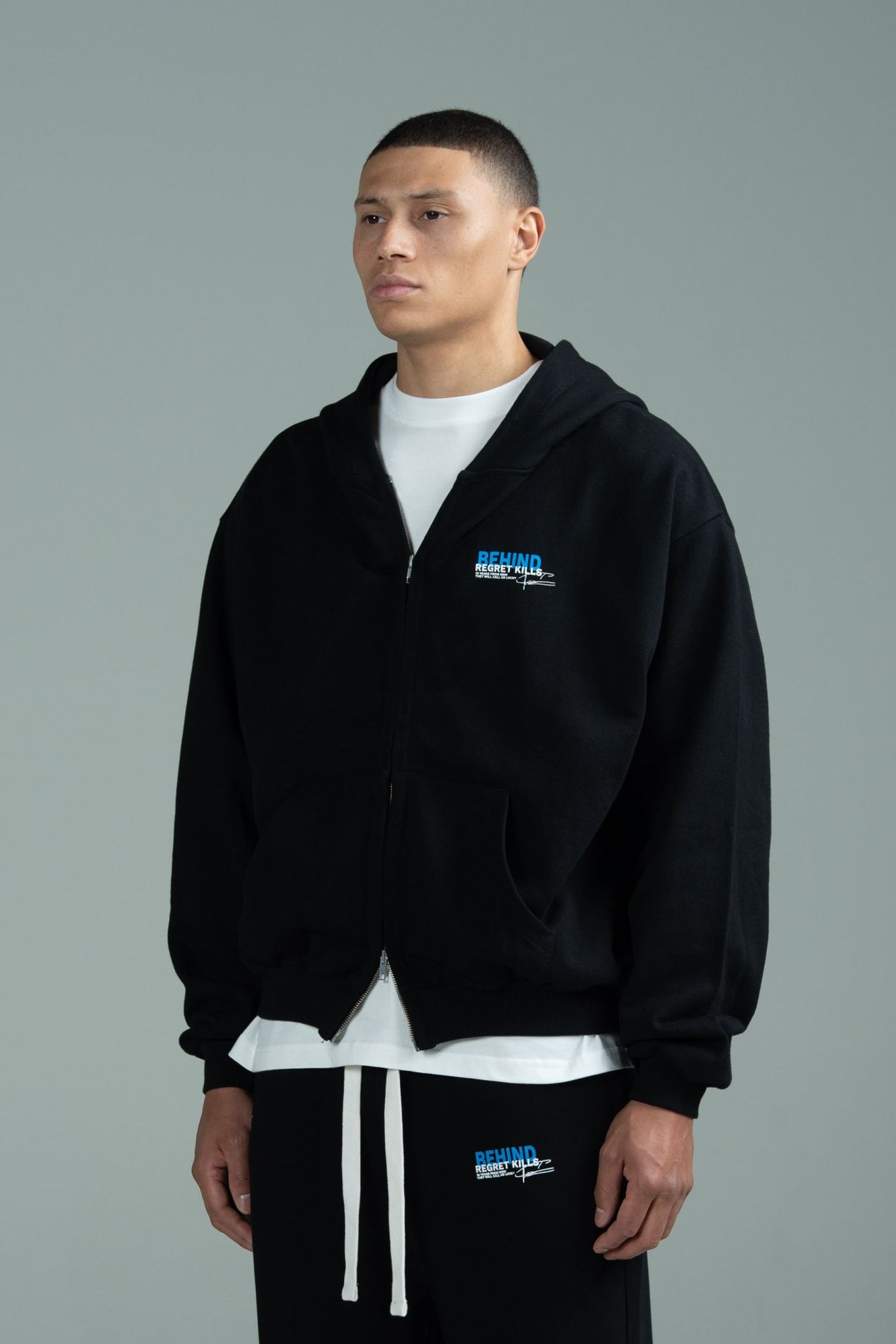 Leap Of Faith Zipped Hoodie